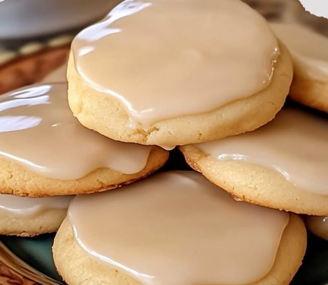 Soft Maple Cookies with Maple Icing