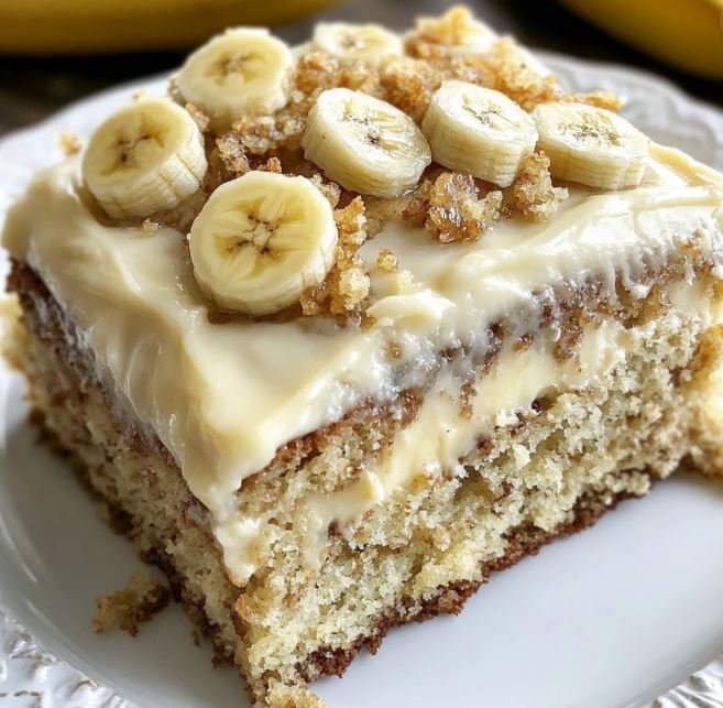 Homemade Banana Bread Cake