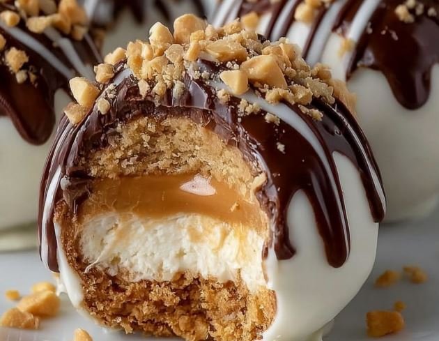No-Bake Peanut Butter Cheesecake Bites