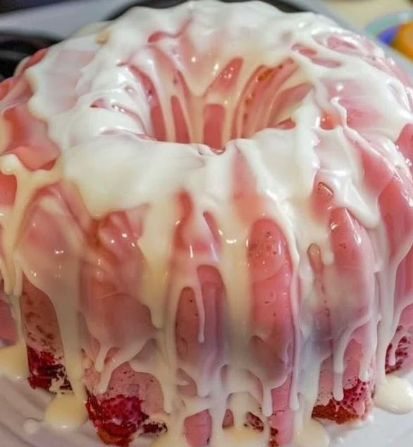 Strawberry Pound Cake