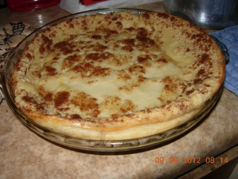 Magic Crust Custard Pie